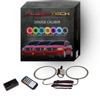Dodge Caliber V.3 Fusion Color Change LED Halo Headlight Kit 2007-2012