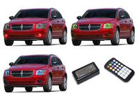 Dodge Caliber V.3 Fusion Color Change LED Halo Headlight Kit 2007-2012
