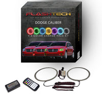 Dodge Caliber V.3 Fusion Color Change LED Halo Headlight Kit 2007-2012