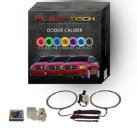 Dodge Caliber V.3 Fusion Color Change LED Halo Headlight Kit 2007-2012