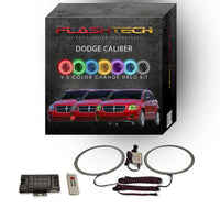 Dodge Caliber V.3 Fusion Color Change LED Halo Headlight Kit 2007-2012