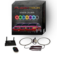 Dodge Caliber V.3 Fusion Color Change LED Halo Headlight Kit 2007-2012