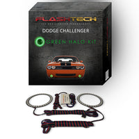 Dodge Challenger V.3 Fusion Color Change External Waterproof LED Halo Fog Light Kit 2008-2014