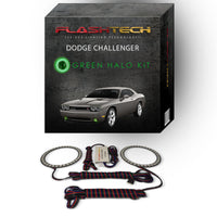 Dodge Challenger V.3 Fusion Color Change LED Halo Fog Light Kit 2008-2014