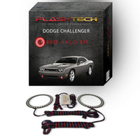 Dodge Challenger V.3 Fusion Color Change LED Halo Fog Light Kit 2008-2014