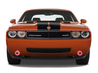 Dodge Challenger V.3 Fusion Color Change External Waterproof LED Halo Fog Light Kit 2008-2014
