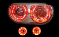 Dodge Challenger Projector V.3 Fusion Color Change Headlight & LED Halo Fog Light Kit 2008-2014