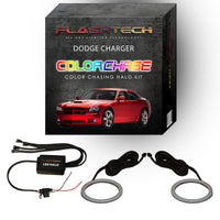 Dodge Charger ColorChase LED Halo Fog Light Kit 2005-2010