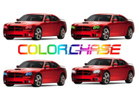 Dodge Charger ColorChase LED Halo Headlight Kit 2005-2010