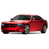 Dodge Charger V.3 Fusion Color Change LED Halo Headlight Kit 2005-2010