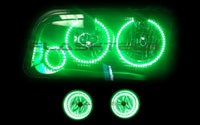 Dodge Charger V.3 Fusion Color Change Headlight & LED Halo Fog Light Kit 2005-2010