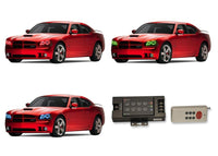 Dodge Charger V.3 Fusion Color Change LED Halo Headlight Kit 2005-2010