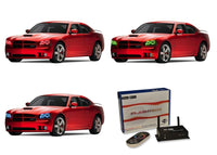 Dodge Charger V.3 Fusion Color Change LED Halo Headlight Kit 2005-2010