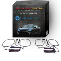 Dodge Charger V.3 Fusion Color Change LED Halo Headlight Kit 2011-2014