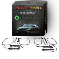 Dodge Charger V.3 Fusion Color Change LED Halo Headlight Kit 2011-2014