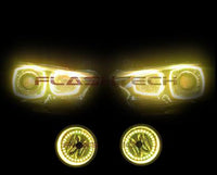 Dodge Charger V.3 Fusion Color Change Headlight & LED Halo Fog Light Kit 2011-2014