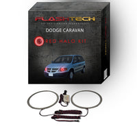 Dodge Caravan V.3 Fusion Color Change LED Halo Headlight Kit 2001-2007