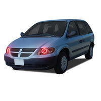 Dodge Caravan ColorChase LED Halo Headlight Kit 2001-2007