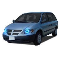 Dodge Caravan ColorChase LED Halo Headlight Kit 2001-2007