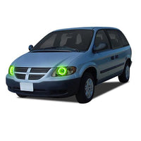 Dodge Caravan ColorChase LED Halo Headlight Kit 2001-2007