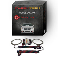 Dodge Caravan V.3 Fusion Color Change LED Halo Fog Light Kit 2005-2009
