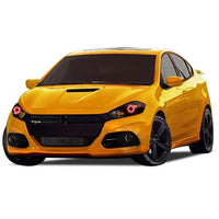 Dodge Dart ColorChase LED Halo Headlight Kit 2014-2016