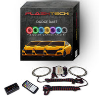 Dodge Dart V.3 Fusion Color Change LED Halo Headlight Kit 2014-2016