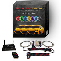Dodge Dart V.3 Fusion Color Change LED Halo Headlight Kit 2014-2016