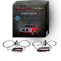 Dodge Dakota V.3 Fusion Color Change LED Halo Headlight Kit 2005-2007