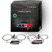 Dodge Dakota V.3 Fusion Color Change LED Halo Headlight Kit 2005-2007