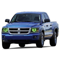 Dodge Dakota ColorChase LED Halo Headlight Kit 2008-2011