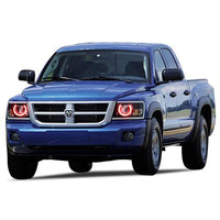 Dodge Dakota ColorChase LED Halo Headlight Kit 2008-2011