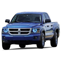 Dodge Dakota ColorChase LED Halo Headlight Kit 2008-2011