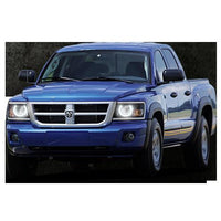 Dodge Dakota ColorChase LED Halo Headlight Kit 2008-2011