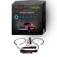 Dodge Dakota V.3 Fusion Color Change LED Halo Headlight Kit 1991-1996