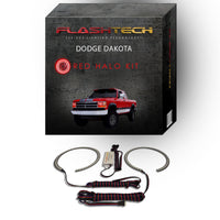 Dodge Dakota V.3 Fusion Color Change LED Halo Headlight Kit 1991-1996