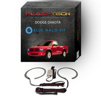 Dodge Dakota V.3 Fusion Color Change LED Halo Headlight Kit 1997-2004