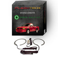 Dodge Dakota V.3 Fusion Color Change LED Halo Headlight Kit 1997-2004