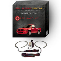 Dodge Dakota V.3 Fusion Color Change LED Halo Headlight Kit 1997-2004