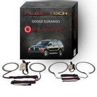 Dodge Durango V.3 Fusion Color Change LED Halo Headlight Kit 2004-2006