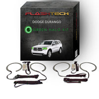 Dodge Durango V.3 Fusion Color Change LED Halo Headlight Kit 2011-2013