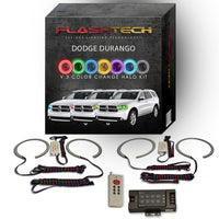 Dodge Durango V.3 Fusion Color Change LED Halo Headlight Kit 2011-2013