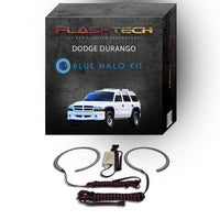 Dodge Durango V.3 Fusion Color Change LED Halo Headlight Kit 1999-2003
