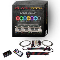 Dodge Journey V.3 Fusion Color Change LED Halo Fog Light Kit 2009-2013