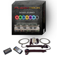 Dodge Journey V.3 Fusion Color Change LED Halo Fog Light Kit 2009-2013