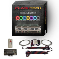 Dodge Journey V.3 Fusion Color Change LED Halo Fog Light Kit 2009-2013