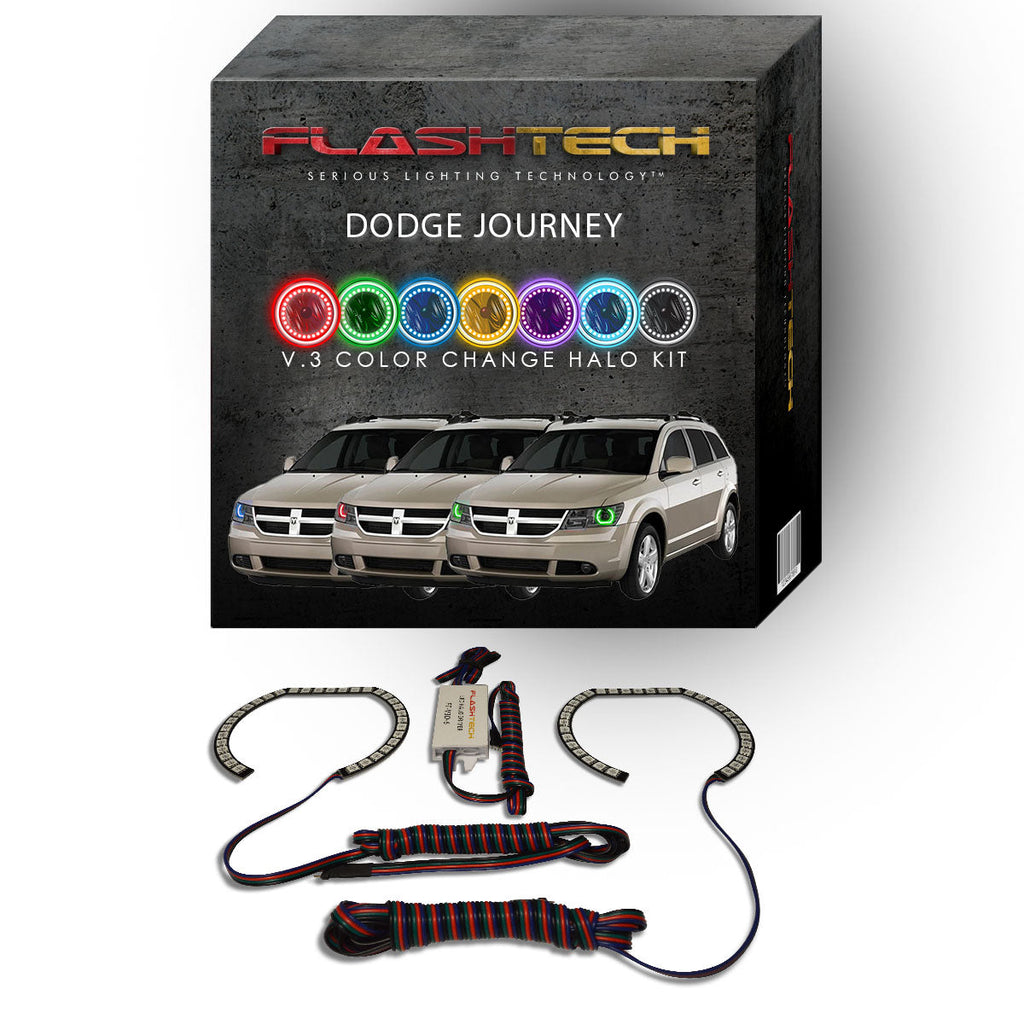 Dodge Journey V.3 Fusion Color Change Headight Halo Kit 2009-2013