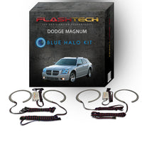 Dodge Magnum V.3 Fusion Color Change LED Halo Headlight Kit 2005-2008