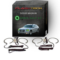 Dodge Magnum V.3 Fusion Color Change LED Halo Headlight Kit 2005-2008