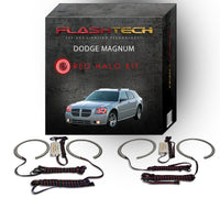 Dodge Magnum V.3 Fusion Color Change LED Halo Headlight Kit 2005-2008